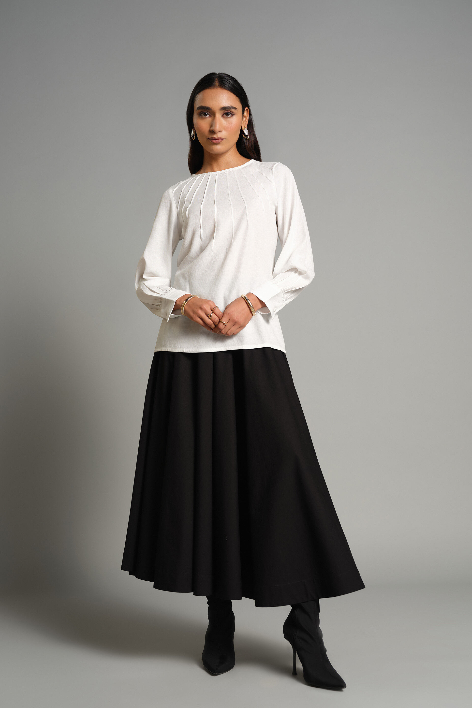 Classic Composure Top, White, image 1